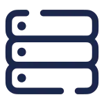 Server Minimalistic SVG Icon